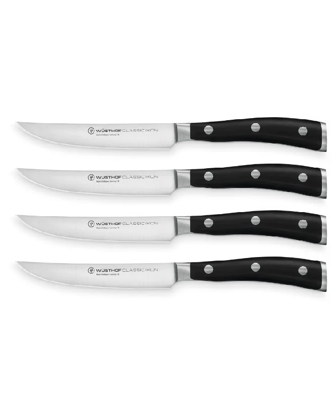 Wusthof Classic Ikon 4 piece Steak Knife Set