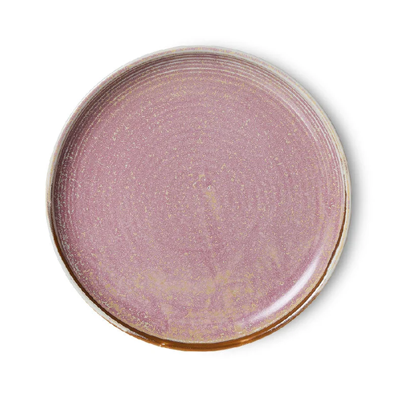 Home Chef Ceramics: Side Plate Rustic Pink