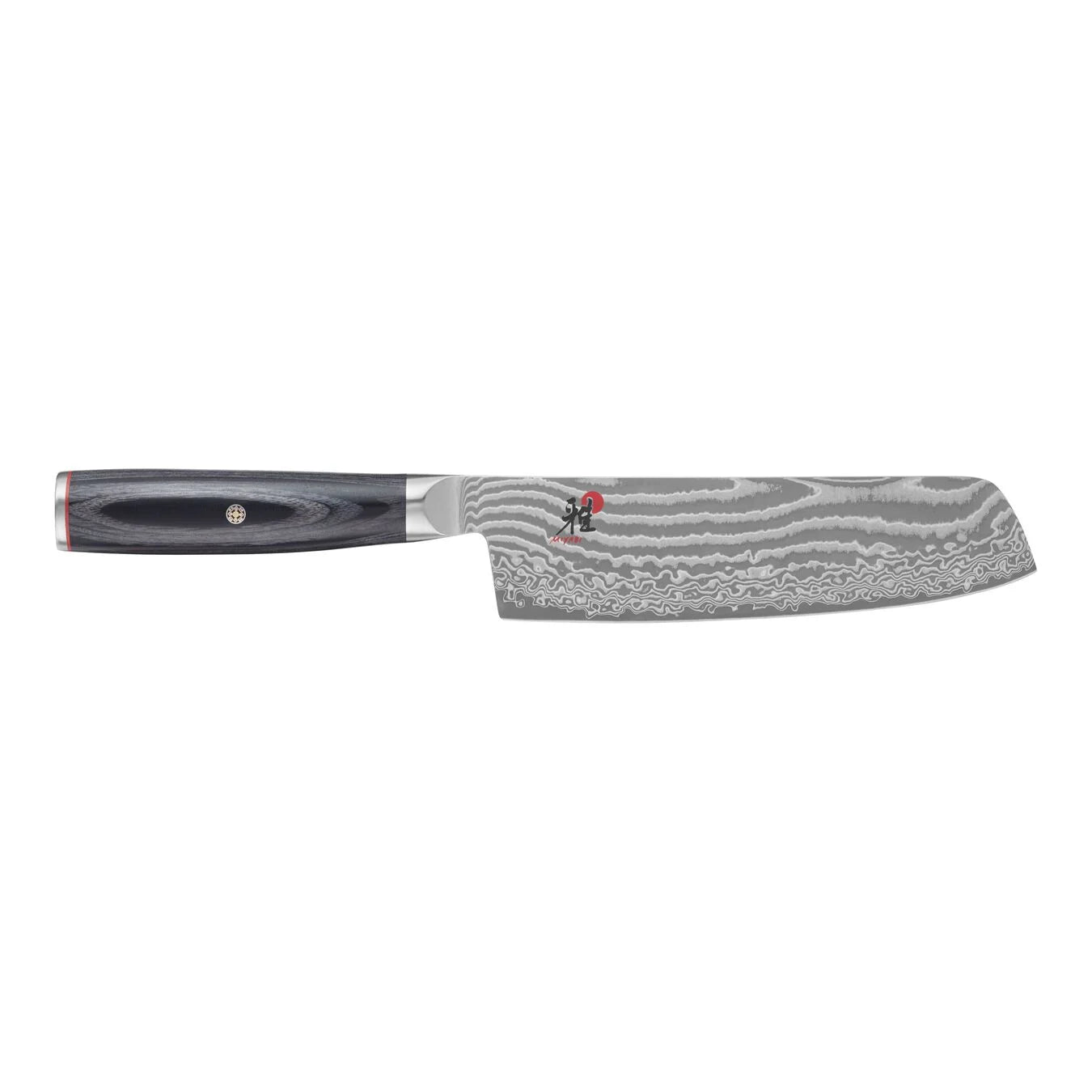 Miyabi Kaizen II 5000FCD FC61 Stainless Steel Nakiri Knife, 6.5-Inches