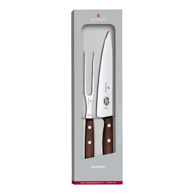 Carving Set - Wood - 2 piece