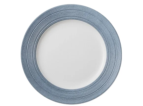 Simple Blue Rimmed Nordic Plate