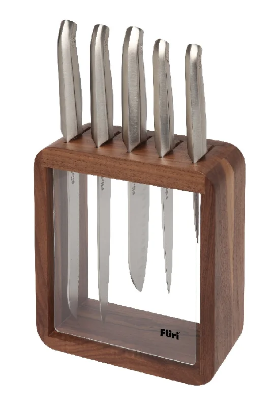 Furi Pro Vault Knife Block 6pc