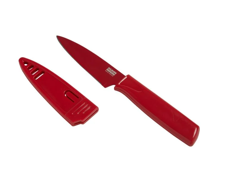 Kuhn Rikon Colori Paring Knife- Red