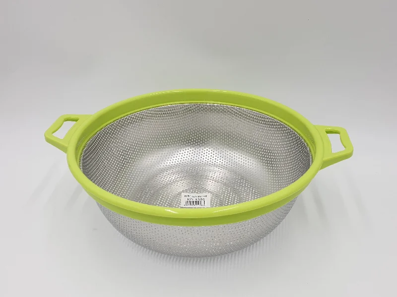 11" COLANDER W/PLASTIC HANDLE