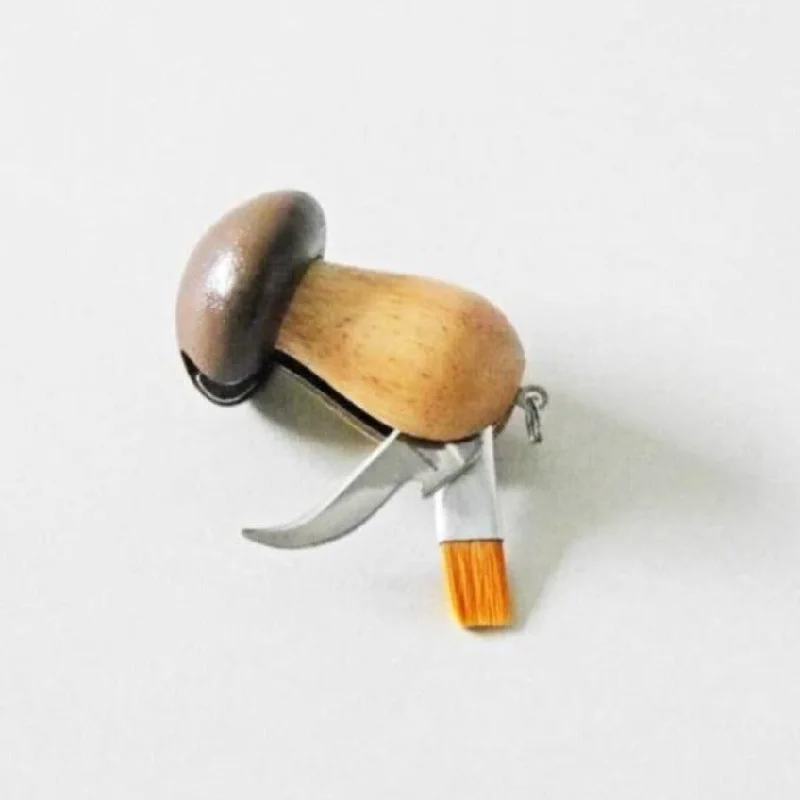 Mushroom Tool Keychain