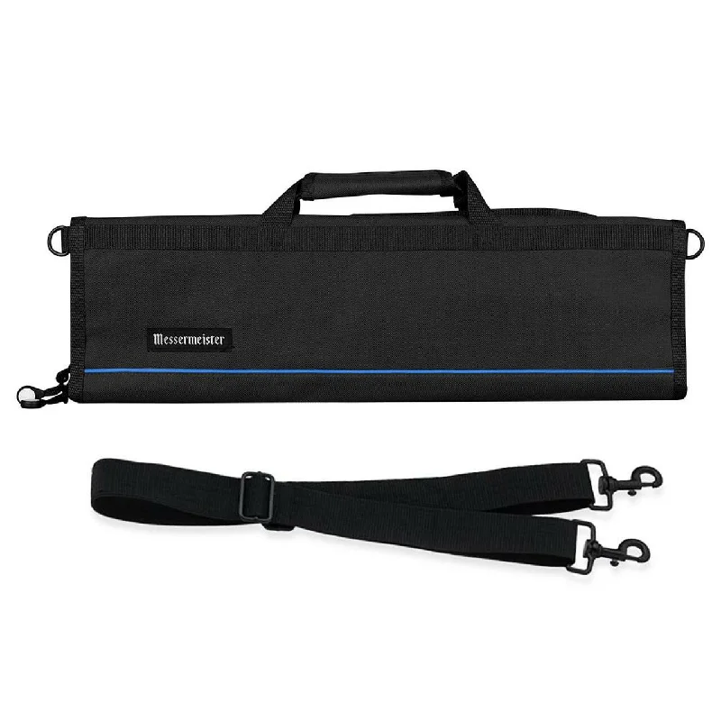 Knife Roll - 8 Pocket, Padded, Black