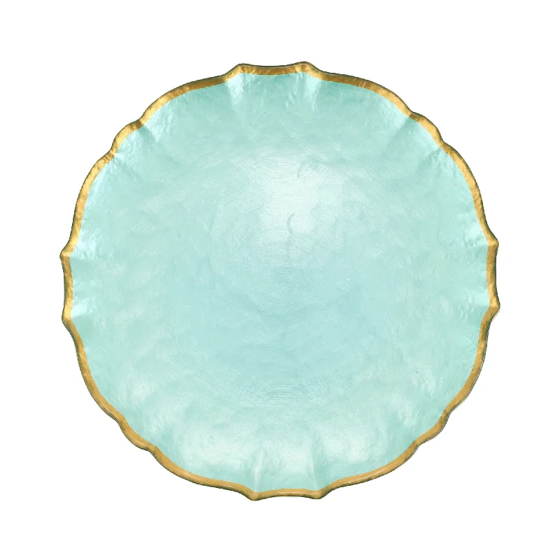 Baroque Glass Dinner Plate