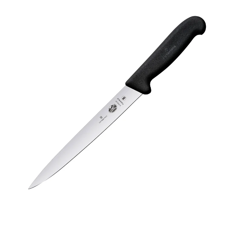 Victorinox Flexible Blade Filleting Knife 20cm in Black