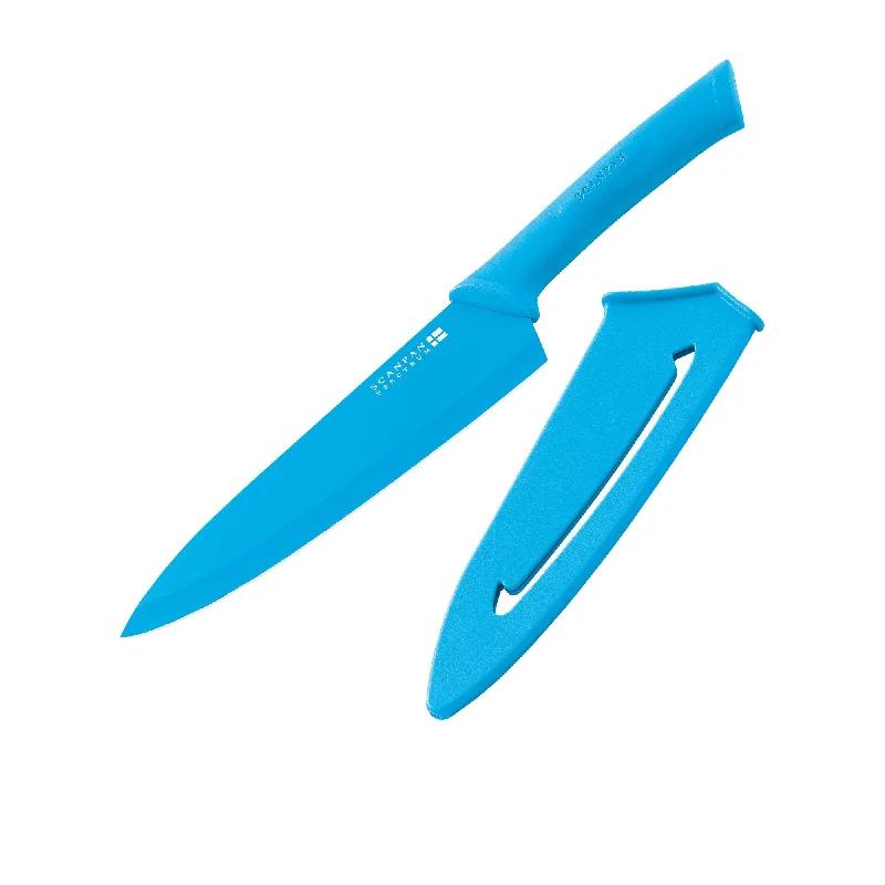 Scanpan Spectrum Soft Touch Cooks Knife 18cm in Blue