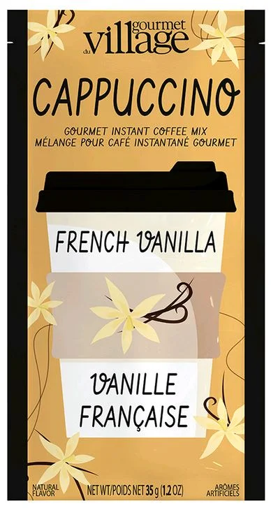 Gourmet du Village French Vanilla Instant Coffee GCOFMFV