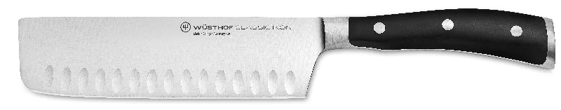 Wusthof Classic Ikon 7-inch Nakiri Knife with Hollow Edge