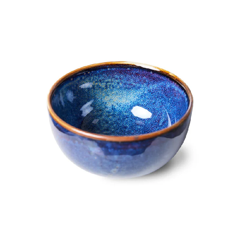 Home Chef Ceramics: Bowl Rustic Blue