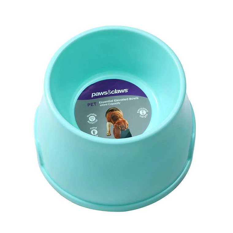 Pet Essentials Elevated Bowl, Medium, 3 Asstd Colours