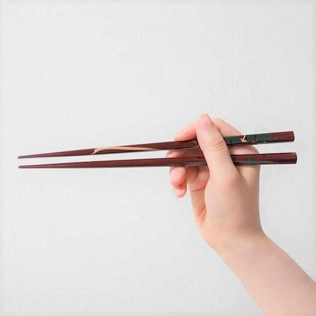 [CHOPSTICKS] RINPA X WAJIMA LACQUER CHOPSTICKS PINE | HASHIKURA MATSUKAN | WAKASA LACQUERWARE