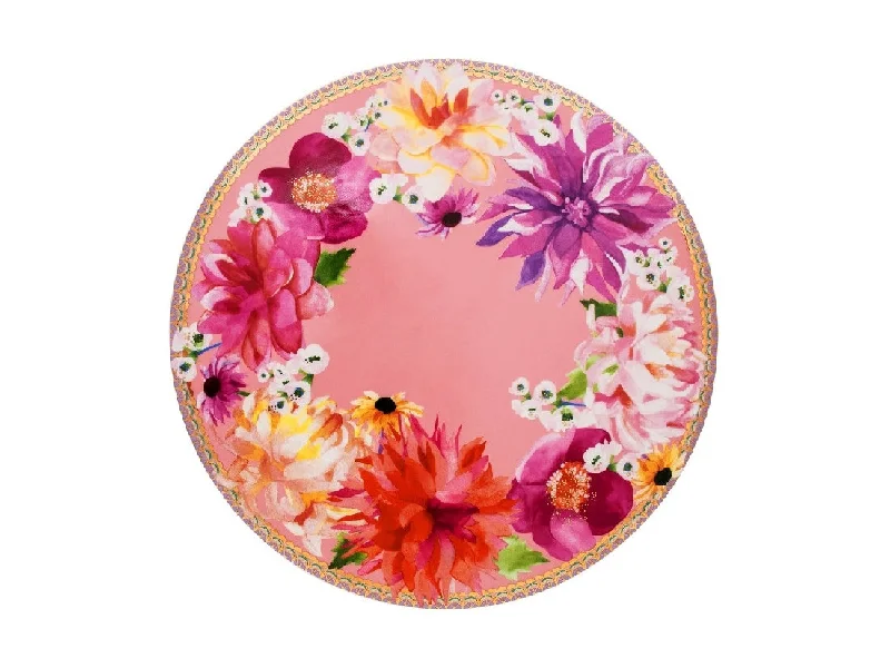 Maxwell & Williams Teas & C's Dahlia Daze Footed Cake Stand 28cm Pink GB