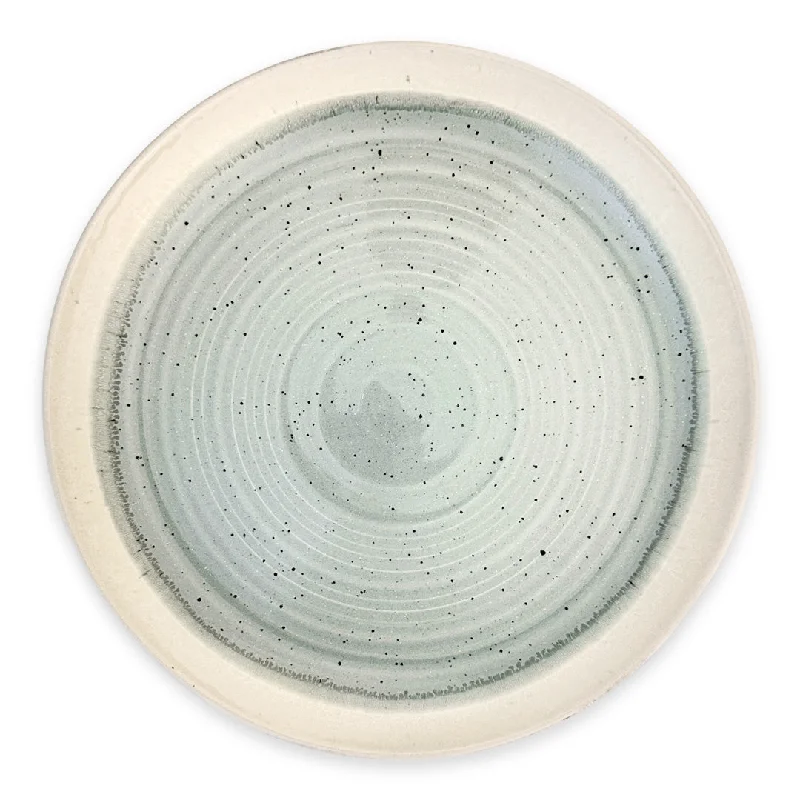 Olive Green x Cream Dinner Plate 10.3" dia