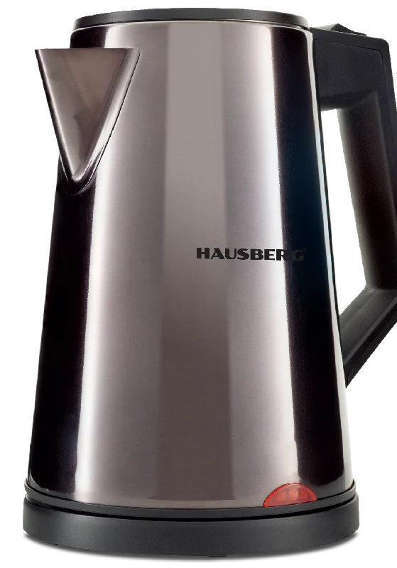 HAUSBERG ELECTRIC DOUBLE THERMOSTAT STEEL KETTLE