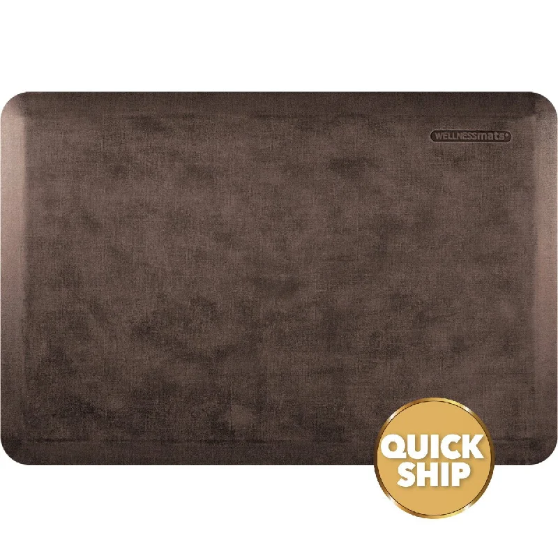 WellnessMats® Comfort Mat - Linen Antique Dark