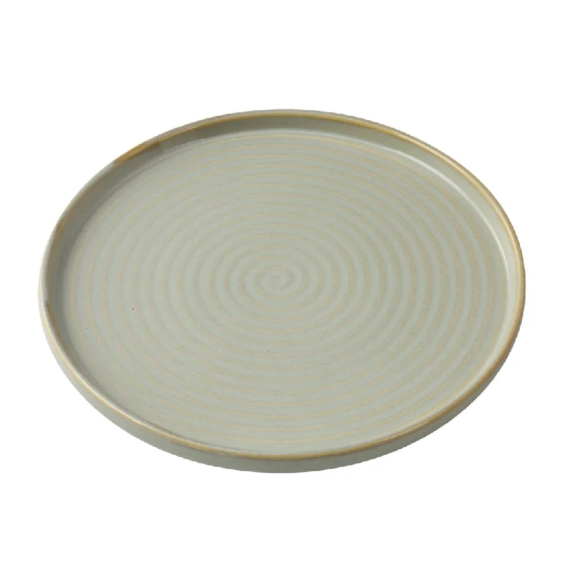 Golden Coast Rimmed Dinner Plate 9" dia