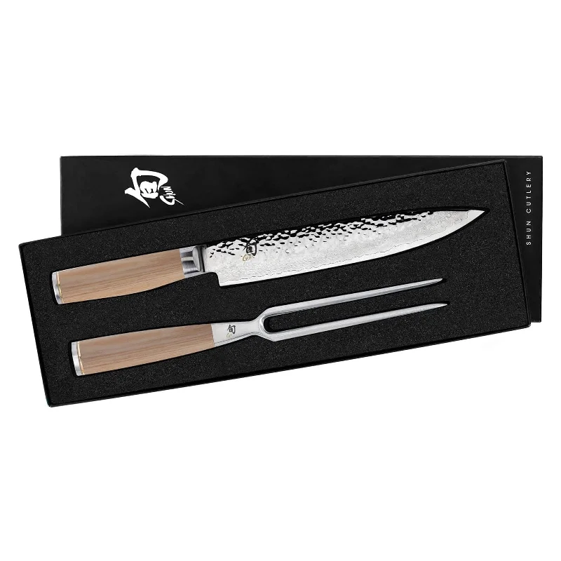 Shun Premier Blonde 2-Piece Carving Set