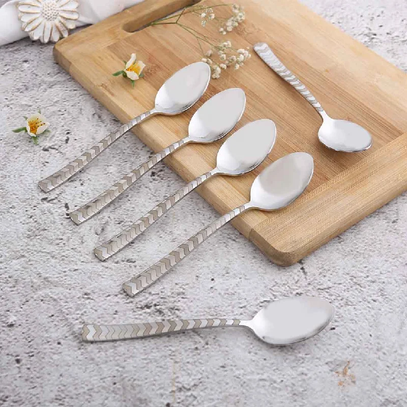 Roma Dinner Spoon  - Laser Etching - Set of 6 pcs