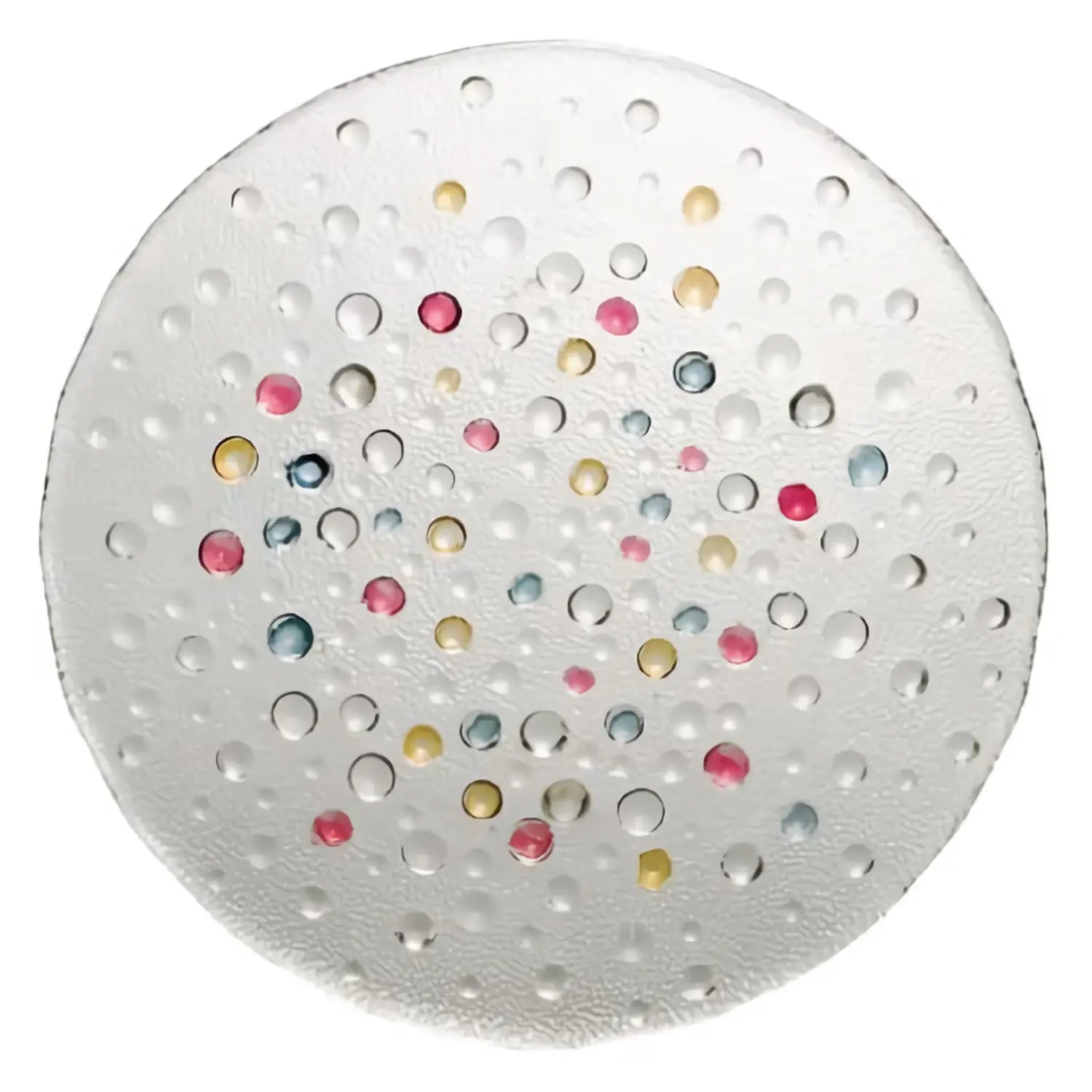 Dansk Bubble Confetti Soda Glass Salad Plate 21cm