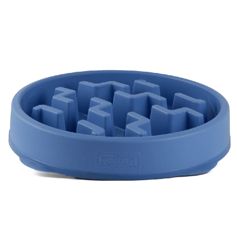 Outward Hound Fun/Slow Feeder for Dogs (Blue)