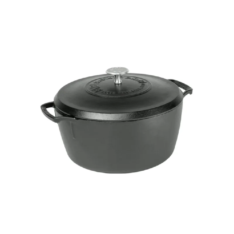 Lodge Blacklock 5.5 Qt Triple Seasoned Cast Iron Dutch Oven