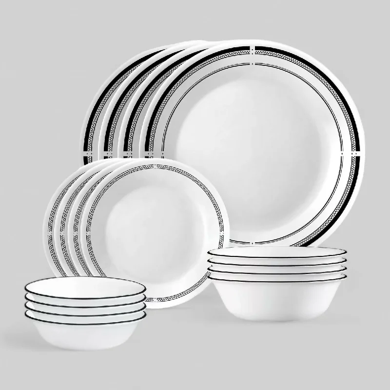 Corelle Vitrelle Brasserie Dinnerware Set | 16 Piece