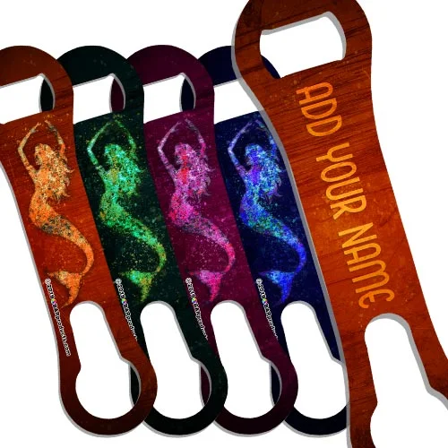 V-Rod® Bottle Opener - Customizable - Grunge Mermaid - Color Variations