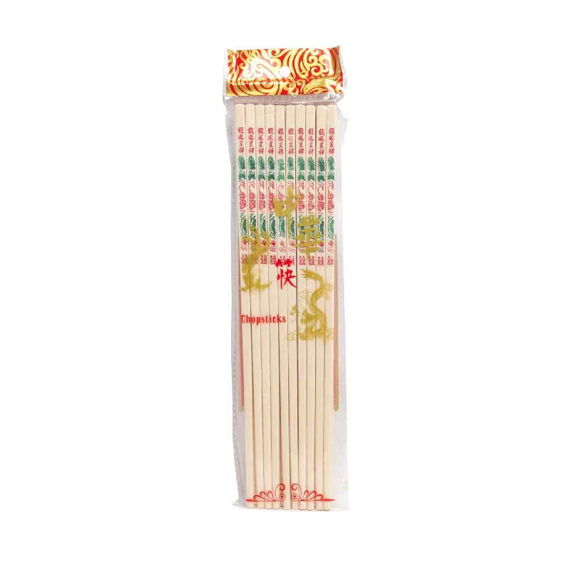 Melamine White Chopsticks Set, 10 Pairs