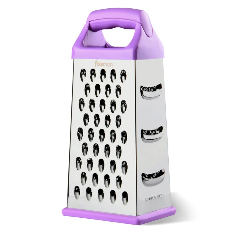 Four-Sided Vegetable Grater 24cm Purple