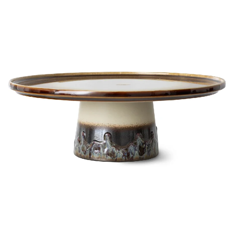 70s Ceramics Cake Stand Plateau M Orbit