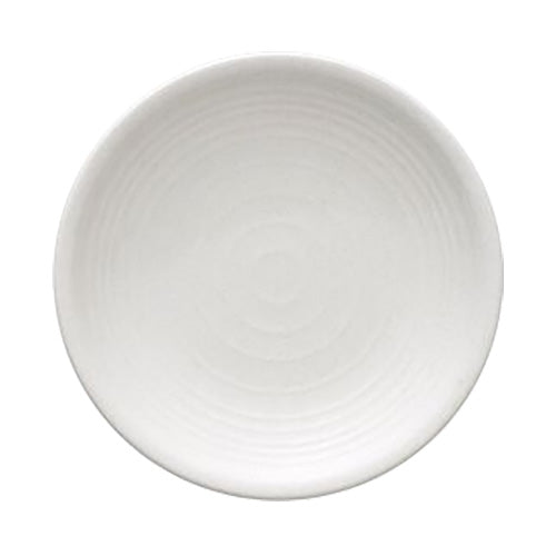 Tria 071881 Round Melamine Plate, White, 10"