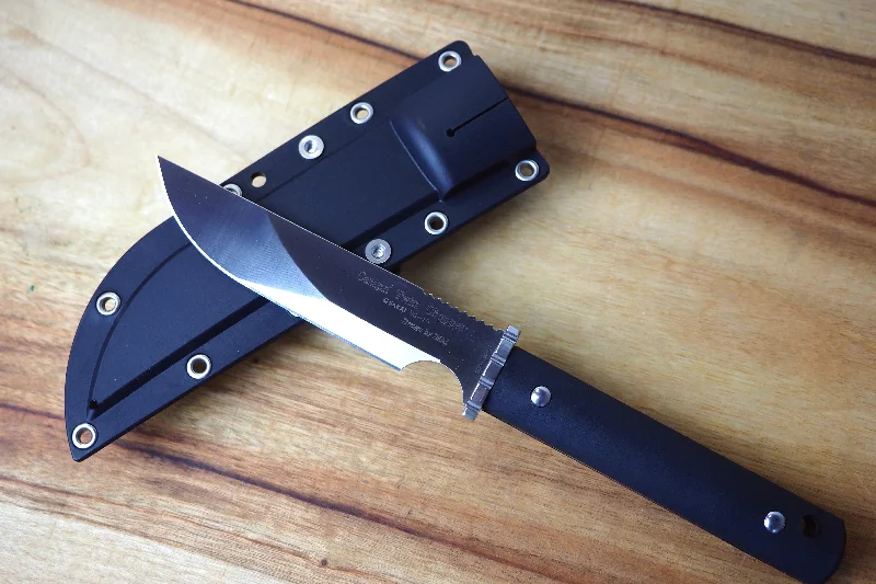 Outdoor Knife - Campin' Twin Chopper Fixed VG10 Steel with FRN Handle (Belt Clip Sheath Included)