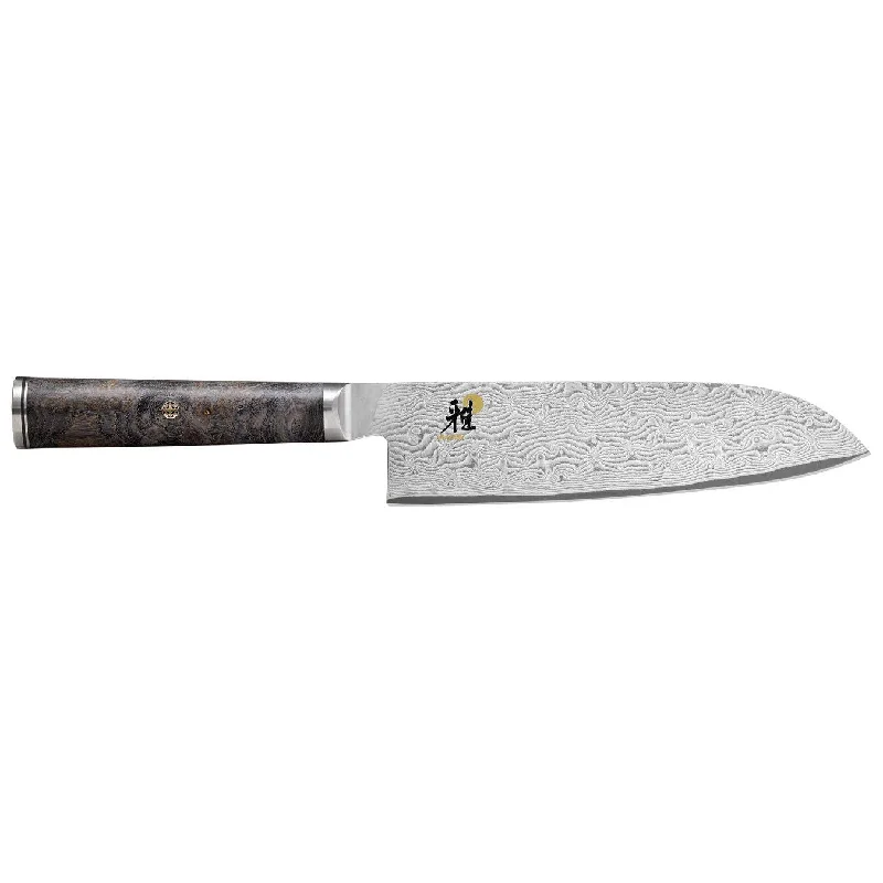 Miyabi Black 5000MCD67 Santoku Knife, 7-Inches