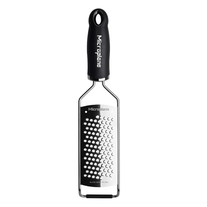 Microplane Gourmet Parmesan Grater with Black Handle