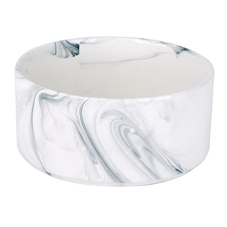 Ceramic Pet Bowl Marble, 1.8L, 2 Asstd Colours