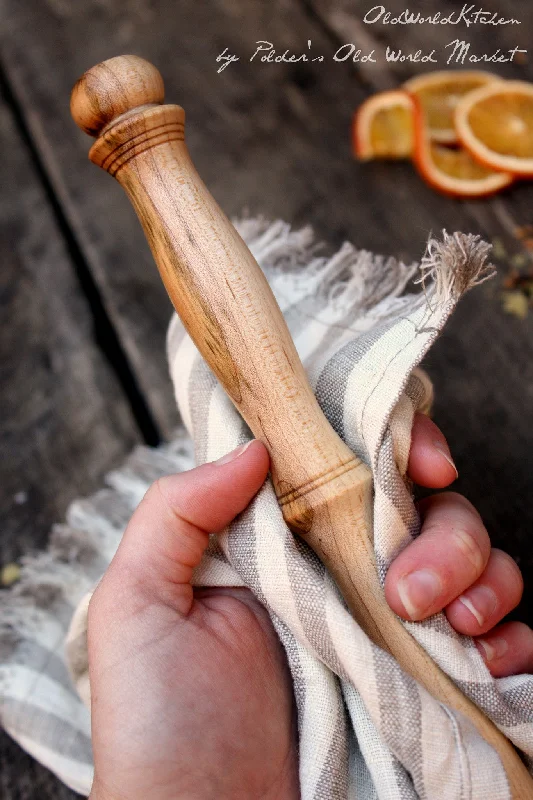 Turned Scottish Spurtle | Stirring Utensil