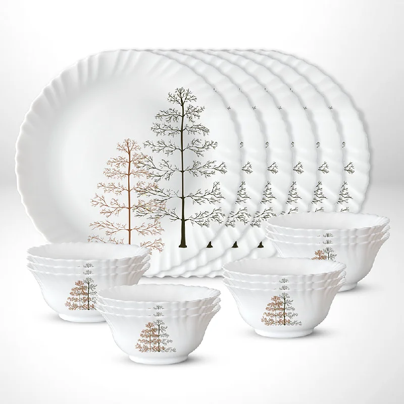 Larah by Borosil Pine Thali Set