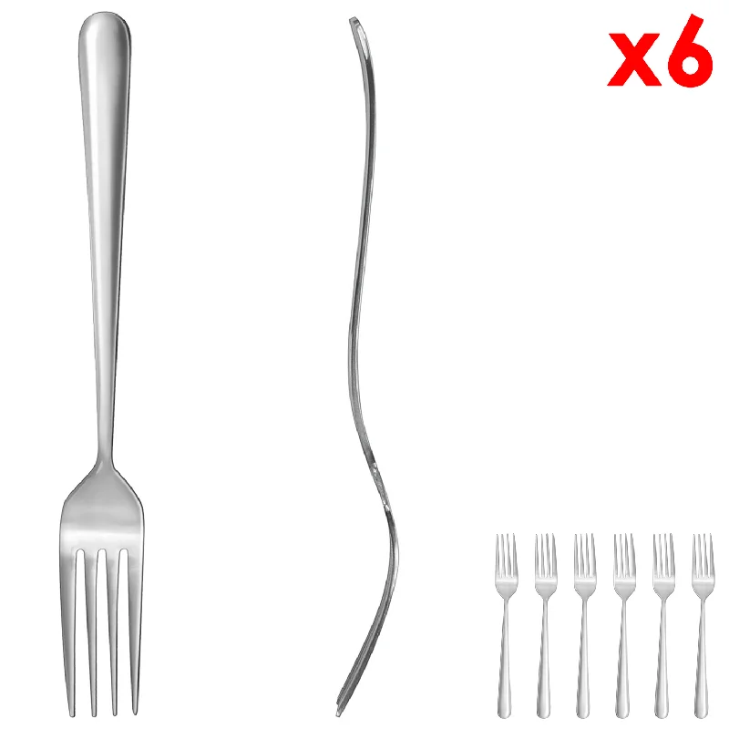 6-Pcs Fork Set (8.5")