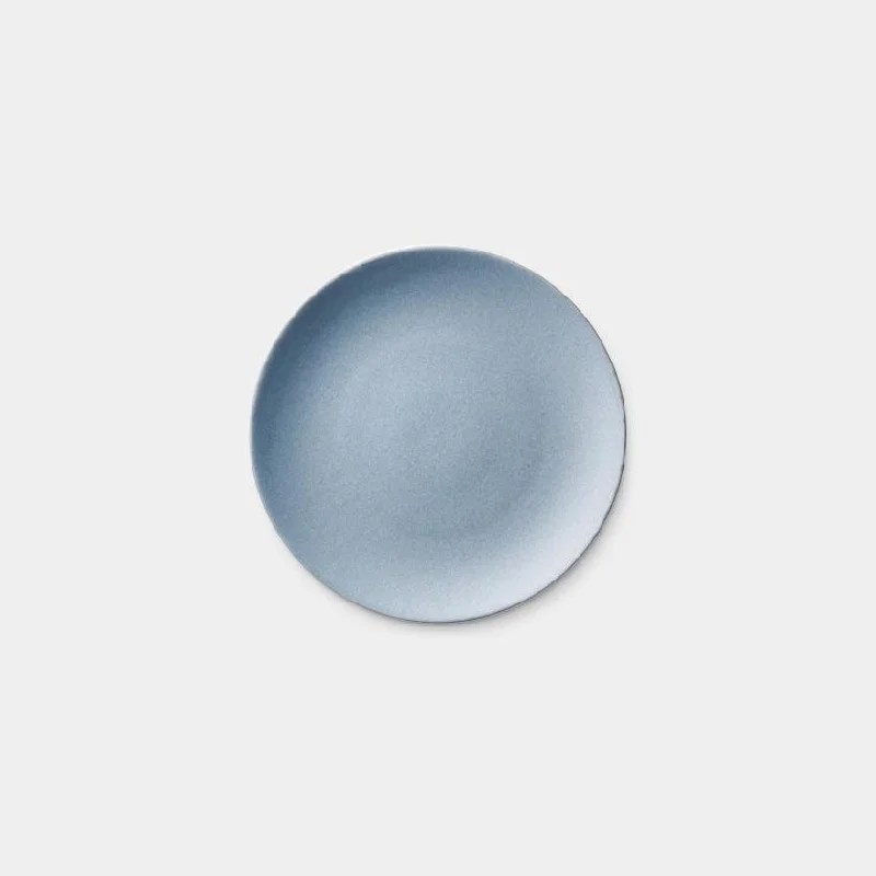 [SMALL DISH (PLATE)]  10 CM SMALL DISH (MATTE LIGHT GRAY) | MINO WARES | MARUMO TAKAGI