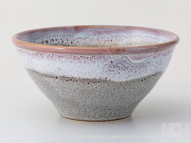 Saikai Ceramics: SOLD OUT - idowan - Sango 珊瑚, Porcelain Matcha Bowl with Gift Box