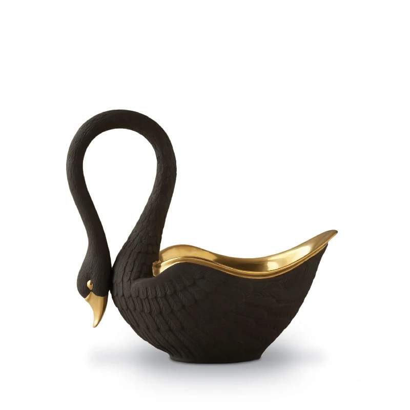 Swan Bowl - Medium - Black