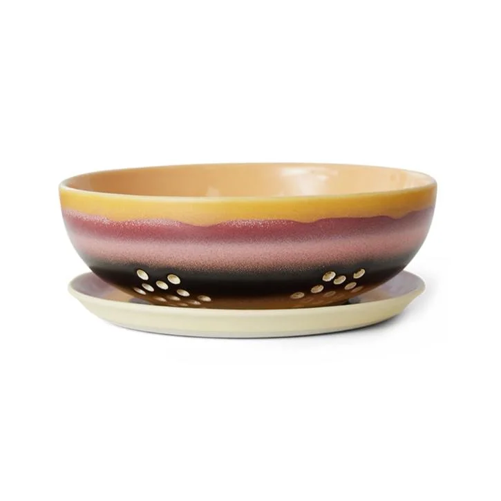 70s Ceramics: Berry Bowl