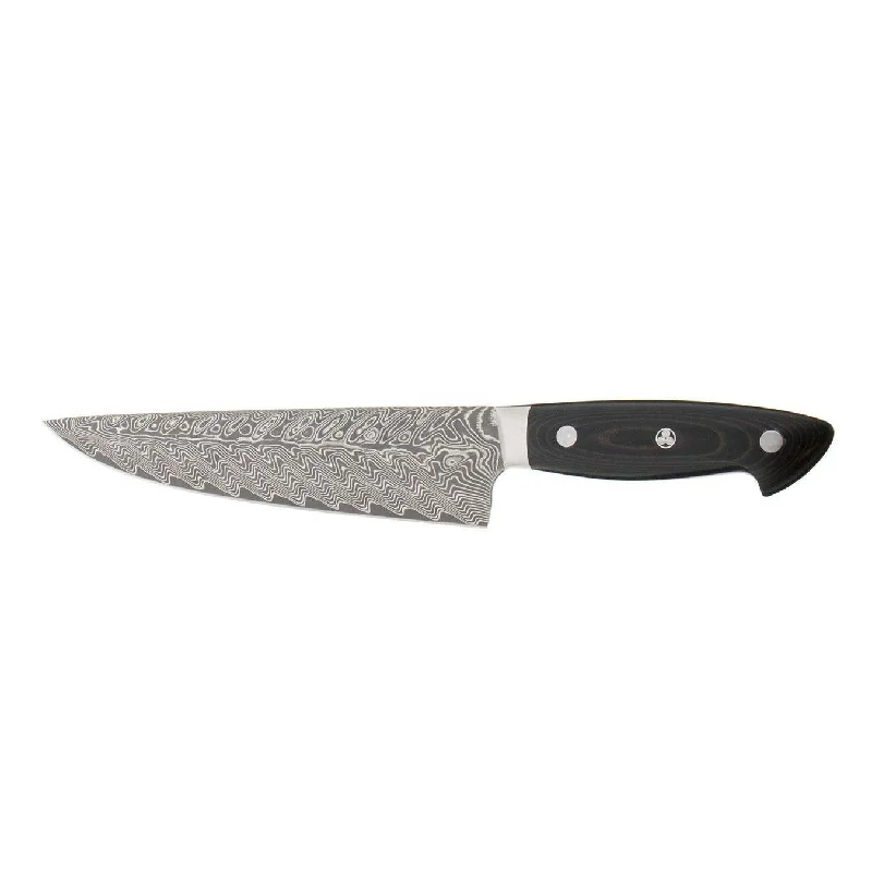 Zwilling Bob Kramer Euroline Damascus Collection SG2 Stainless Steel Narrow Chef's Knife, 8-Inches