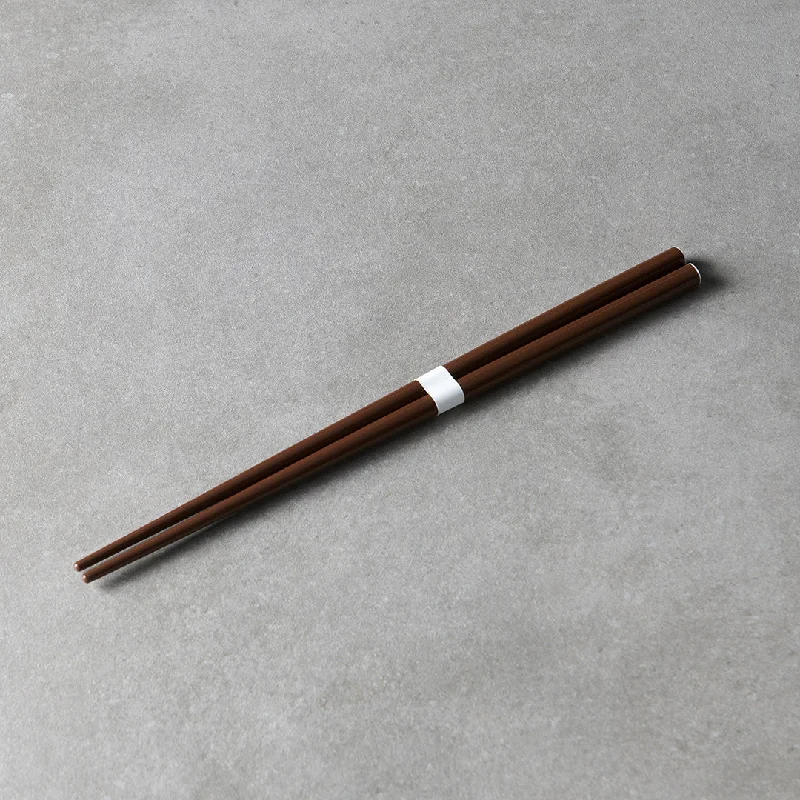 Chopsticks 23 cm / Chestnut Brown & White