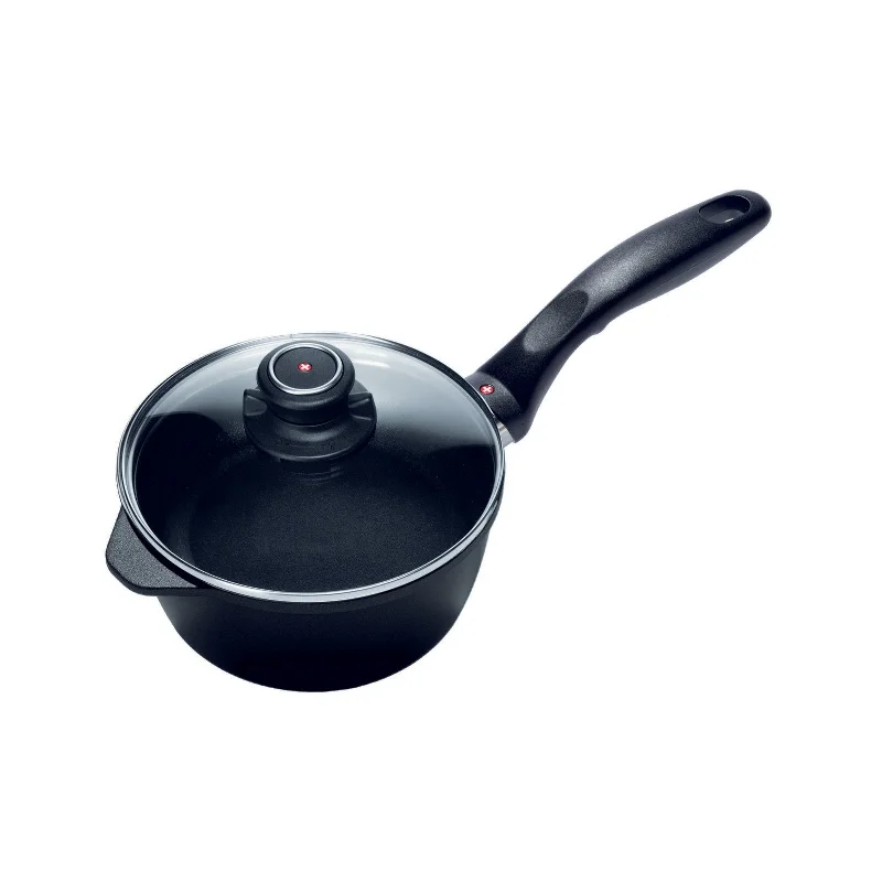 Swiss Diamond XD Nonstick Saucepan With Lid 1.4 Quart