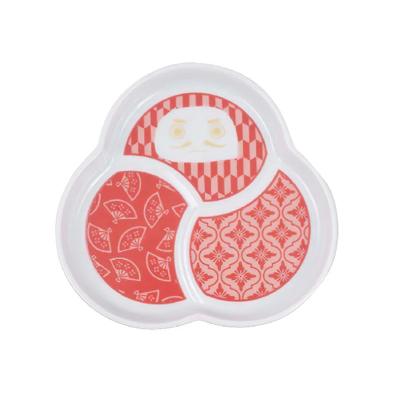 Harekutani Porcelain Daruma Plate