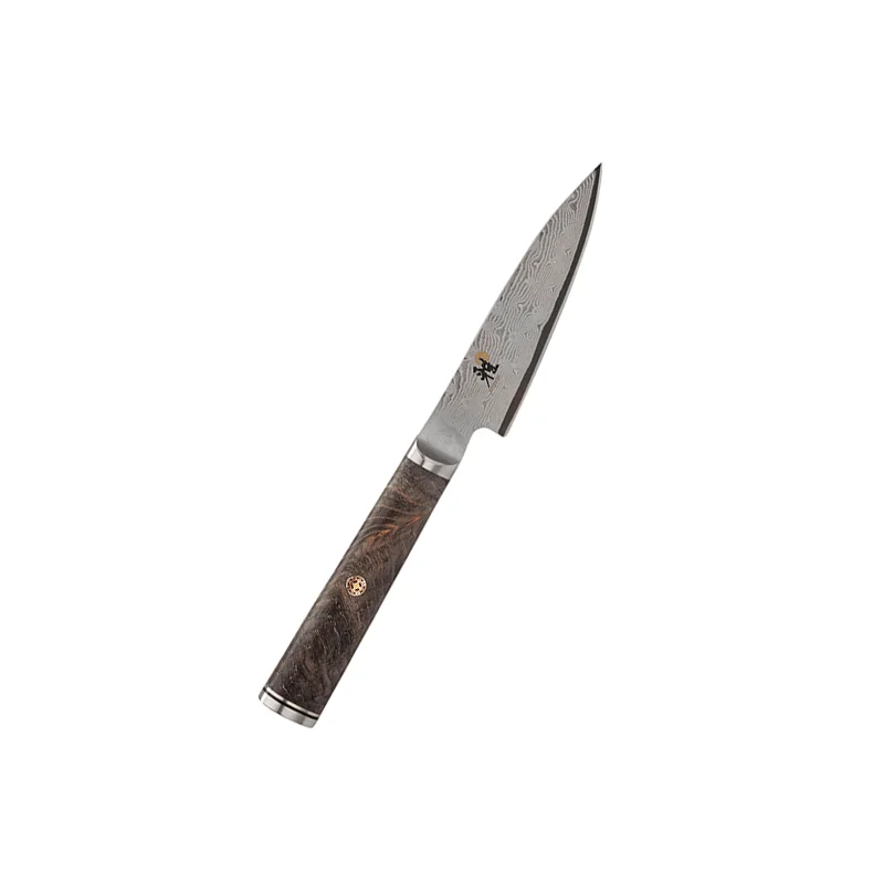 Miyabi Black 5000MCD67 Black Paring Knife, 3.5-in